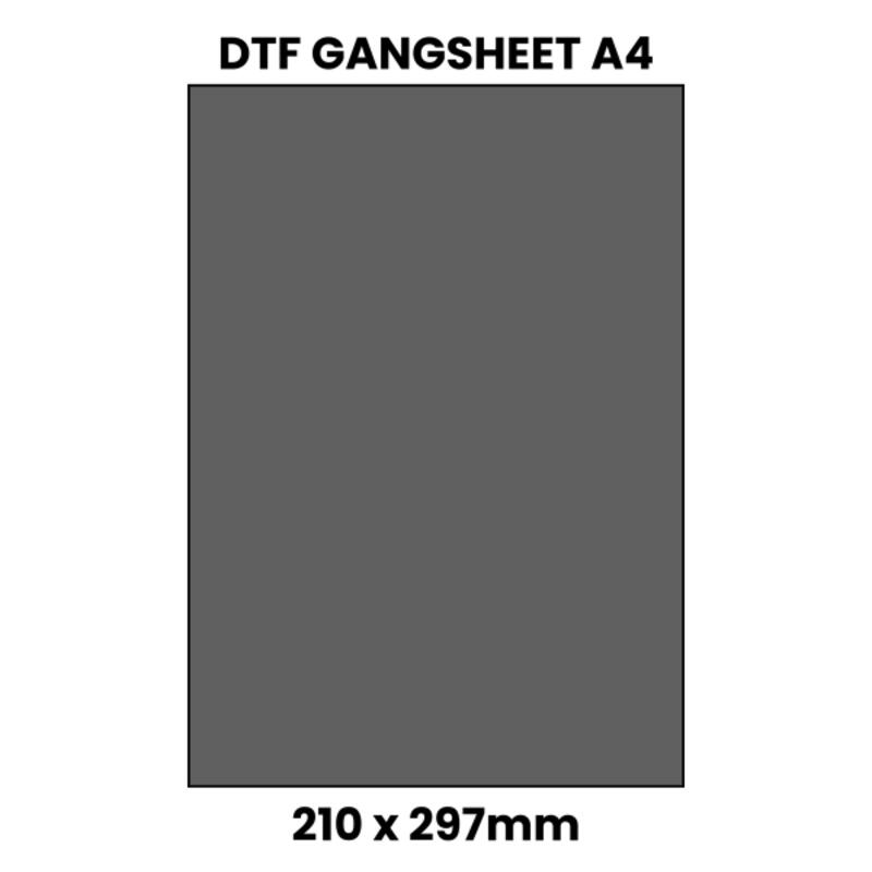UV DTF Gangsheet A4 Thumbnail